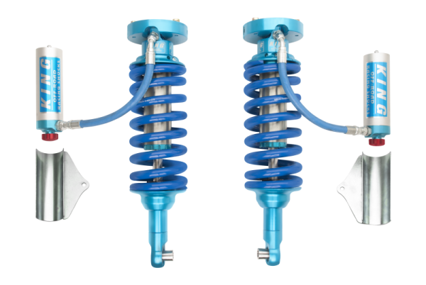 King Shocks - King Shocks 2016+ Nissan Titan XD Front 2.5 Dia Remote Reservoir Coilover w/Adjuster (Pair) - 25001-388A