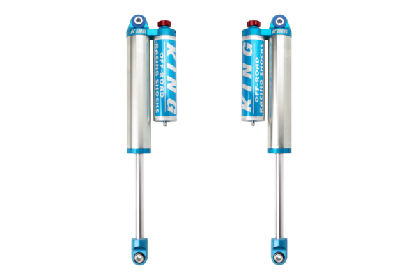 King Shocks - King Shocks 2016+ Nissan Titan XD Rear 2.5 Dia Piggyback Reservoir Shock w/Adjuster (Pair) - 25001-389A