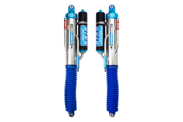 King Shocks - King Shocks 10-14 Ford F150 Raptor 4WD Rear 3.0 Dia Bypass Piggyback Shock w/Standard Fin Res (Pair) - 30001-402F