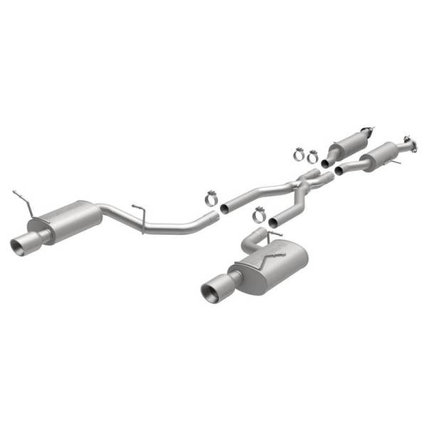 Magnaflow - MagnaFlow 11-12 Dodge Durango V8 5.7L Dual Split Rear Exit Stainless Cat Back Performance Exhaust - 15068