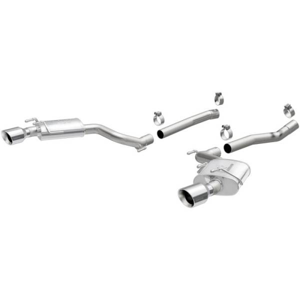 Magnaflow - MagnaFlow 10-11 Camaro 6.2L V8 2.5 inch Street Series Axle Back Stainless Cat Back Exhaus - 15092