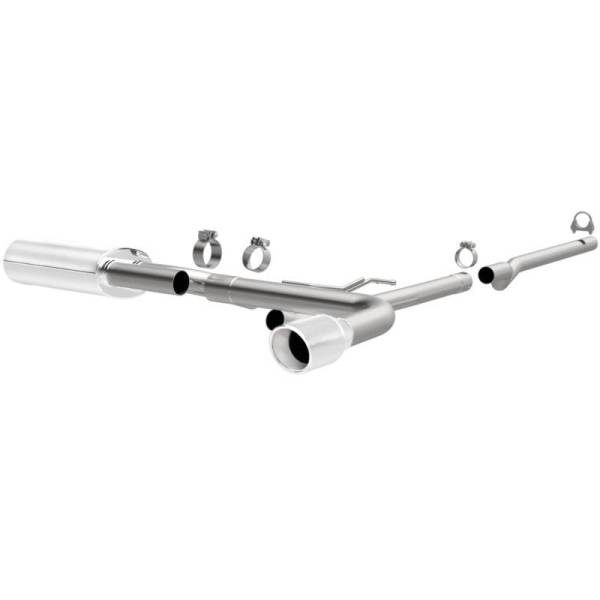 Magnaflow - MagnaFlow 13-14 Ford Fusion L4 1.6L Turbo  Stainless Cat Back Performance Exhaust - 15229