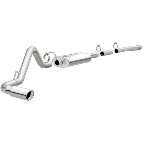 Magnaflow - Magnaflow 14 Chevy Silverado V8 5.3L CC/EC Cab Single P/S Rear Exit Stainless Cat Back Perf Exhaust - 15267