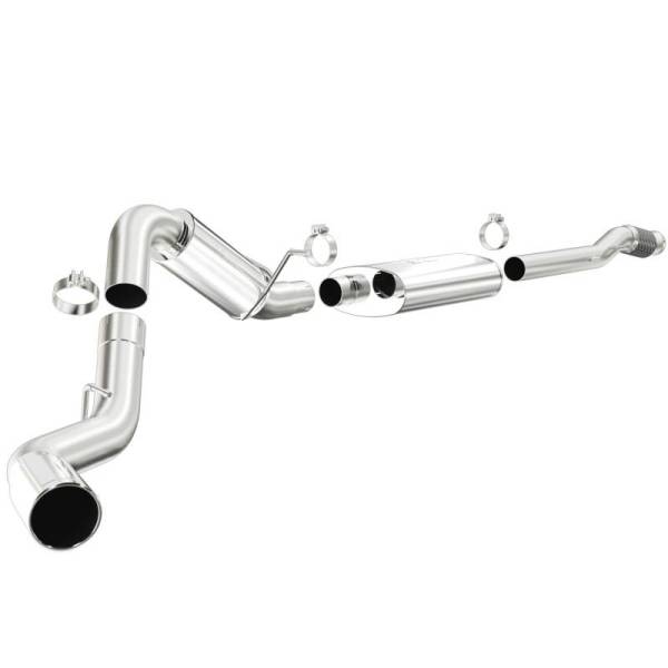 Magnaflow - MagnaFlow 2014 Chevy/GMC Silverado/Sierra 1500 V8 6.2L SS Cat-Back Single P/S Rear Side Exit Exhaust - 15318