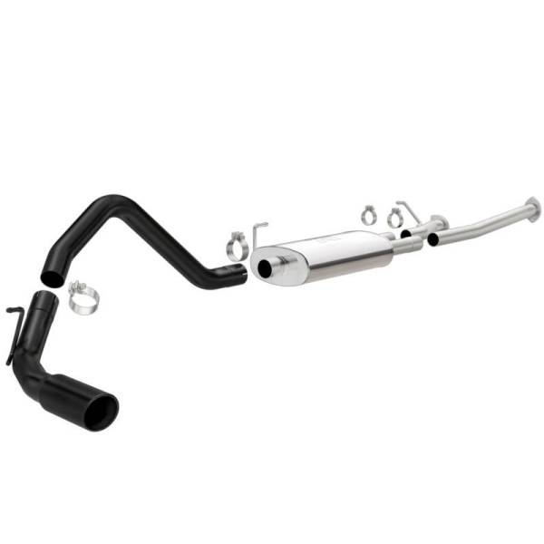 Magnaflow - MagnaFlow Cat-Back Exhaust 14-16 Toyota Tundra V8 4.6/5.7L 3in SS Black Tips Single Side Exit - 15367