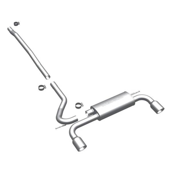 Magnaflow - MagnaFlow Mini Countryman Dual Split Rear Exit Stainless Cat-Back Performance Exhaust - 15490