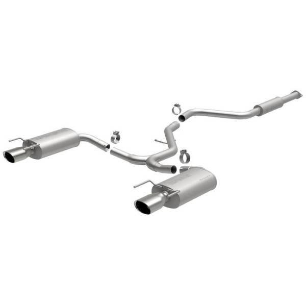 Magnaflow - MagnaFlow 11 Buick Regal L4 (Excl. GS Model) Dual Split Rear Exit SS Cat-Back Performance Exhaust - 15498