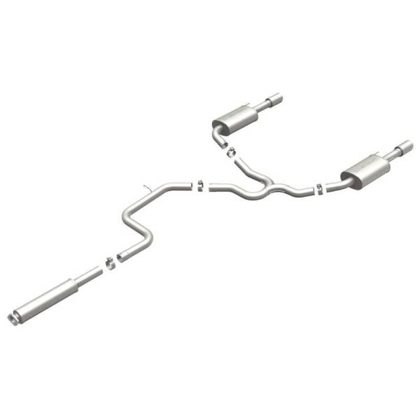 Magnaflow - MagnaFlow 00-05 Chevy Impala/Monte Carlo V6 3.4L/3.8L Dual Rear Exit Stainless Cat-Back Perf Exhaust - 16729