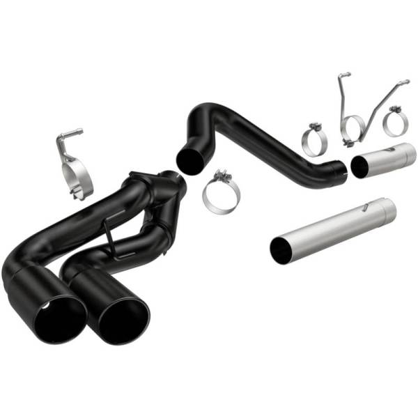 Magnaflow - MagnaFlow 07-17 Dodge Ram 2500/3500 6.7L DPF-Back Black 4in Dual Single Passenger Side Rear Exit - 17070