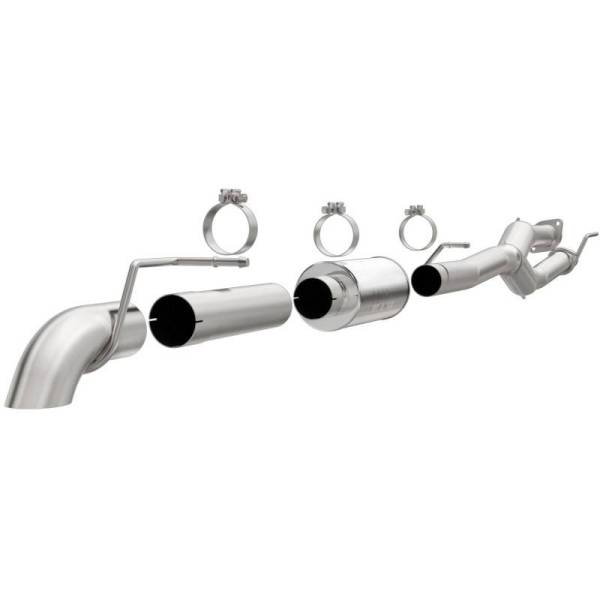 Magnaflow - MagnaFlow 11-16 Ford F-250 6.2L 3.5in Single P/S Off Road Pro Series Performance C/B Exhaust - 17200