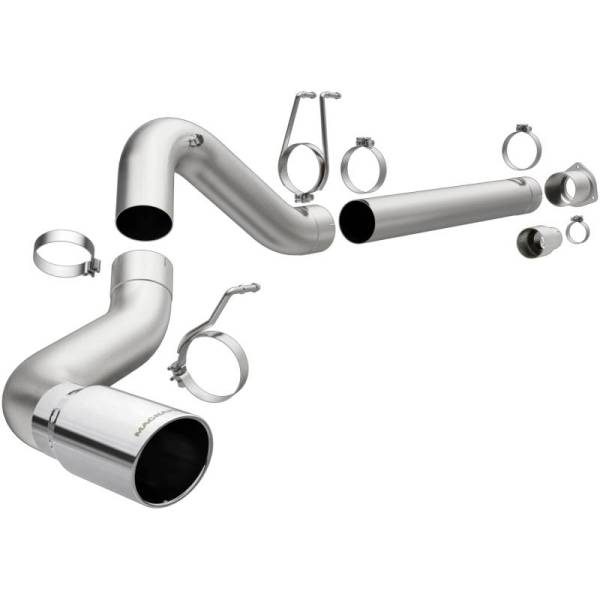 Magnaflow - MagnaFlow 08-17 Ford F-250/F-350/F-450 6.4L/6.7L DPF-Back SS 5in Single Passenger Side Rear Exit - 17872