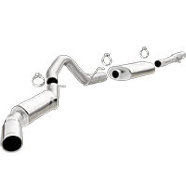 Magnaflow - MagnaFlow SYS Cat-Back 2015 GMC Yukon XL Denali 3in Single Passenger Side Rear Ext. 4in Tip - 19040