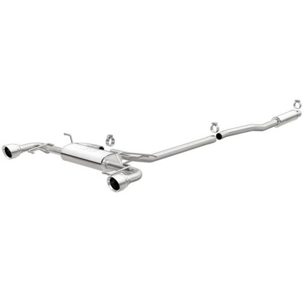 Magnaflow - MagnaFlow 14-15 Mazda 6 L4 2.5L SS Cat-Back Perf Dual Split Rear Exit Exhaust - 19131