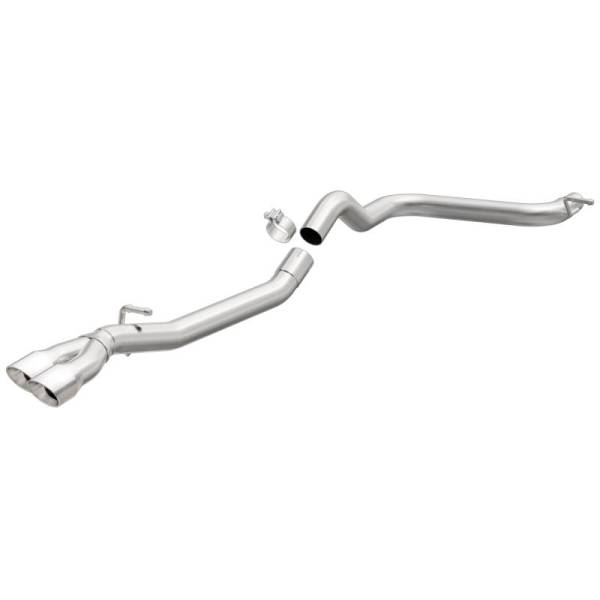 Magnaflow - MagnaFlow Sys C/B 15-16 Volkswagen Golf TDI 2.5in Polished SS Dual Tip Driver Side Rear Exit - 19164