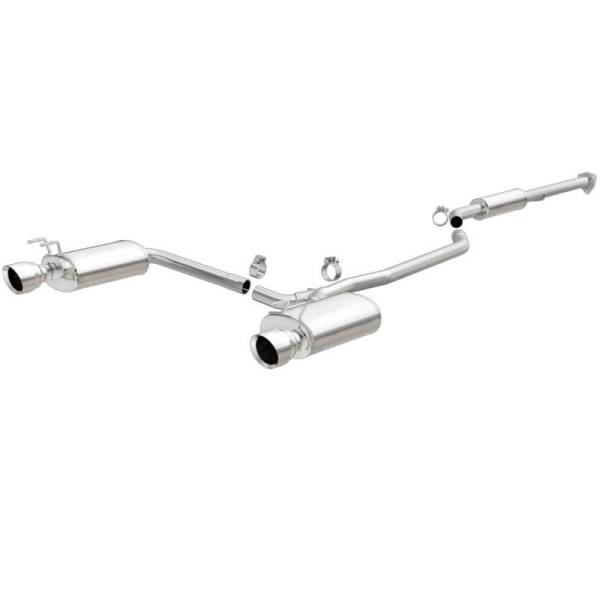 Magnaflow - MagnaFlow Sys C/B 2015 Honda Accord 3.5L V6 2.5in SS Dual Split Rear Polished 4.5 Tip - 19181