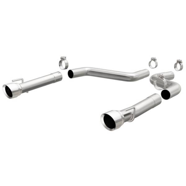 Magnaflow - MagnaFlow Axle-Back 15-16 Dodge Charger 6.2/6.4L V8 Race Series SS Dual Tip Dual Rear Split Exit - 19235