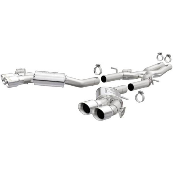 Magnaflow - MagnaFlow 2016 Chevy Camaro 6.2L V8 Competition Cat Back w/ Quad Polished Tips - 19265