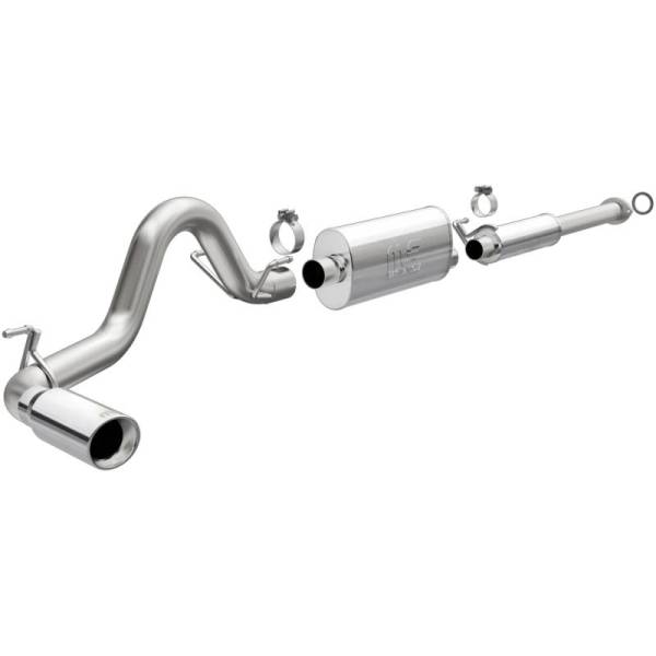 Magnaflow - MagnaFlow 2016+ Toyota Tacoma 2.7L 3in Single Passenger Side Rear Exit Cat-Back Exhaust - 19275