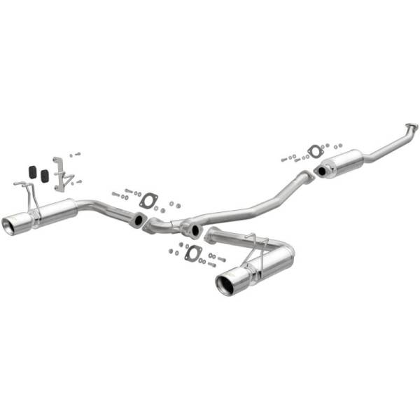 Magnaflow - MagnaFlow 16-18 Honda Civic L4 2.0L Street Series Cat-Back Exhaust w/ Polished Tips - 19313