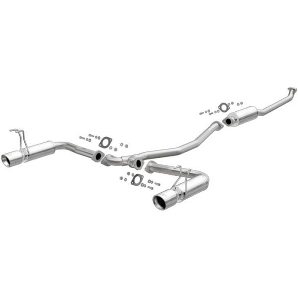 Magnaflow - MagnaFlow 2016+ Honda Civic L4 1.5L Street Series Cat-Back Exhaust w/ Polished Tips - 19365