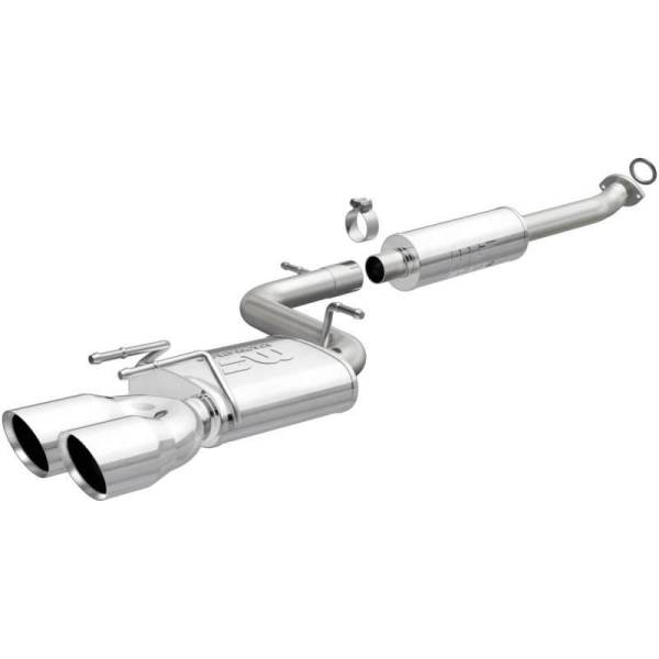 Magnaflow - MagnaFlow CatBack 18-19 Toyota Camry SE 2.5L Street Series Single Exit Polished Stainless Exhaust - 19410