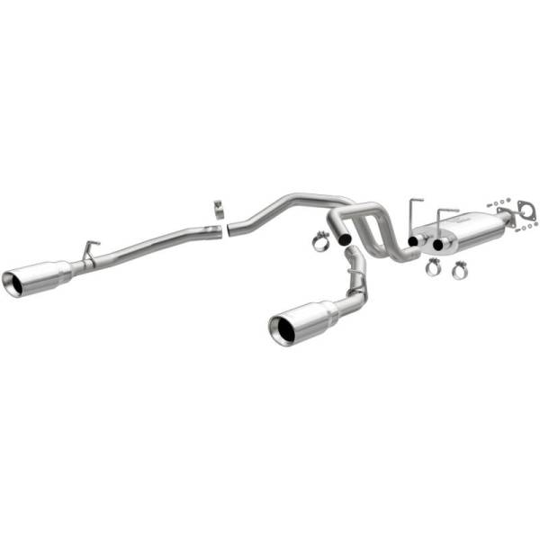 Magnaflow - MagnaFlow 2019 Ram 1500 V8 5.7L (Excl. Tradesman) Polished 3in 409SS Cat-Back Exhaust System - 19429