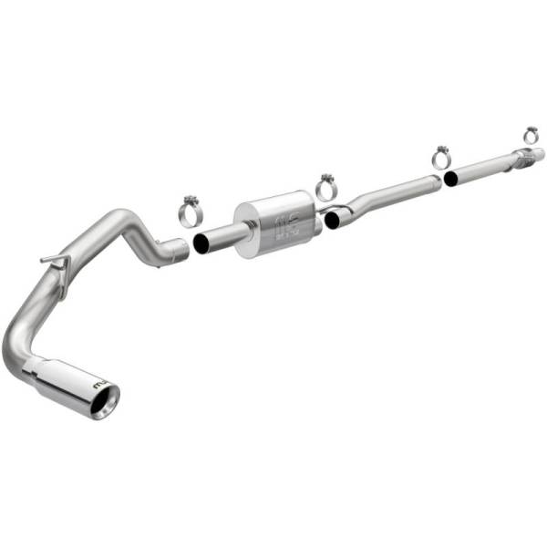 Magnaflow - MagnaFlow 2019 Ford Ranger 2.3L Polished Stainless Steel Cat-BackExhaust - 19451