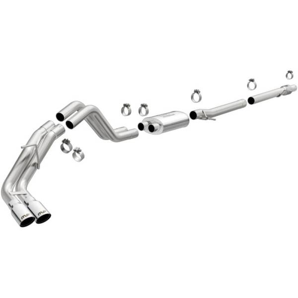 Magnaflow - MagnaFlow CatBack 2019 Ford Ranger 2.3L 3in Polished Stainless Exhaust Tips - 19453