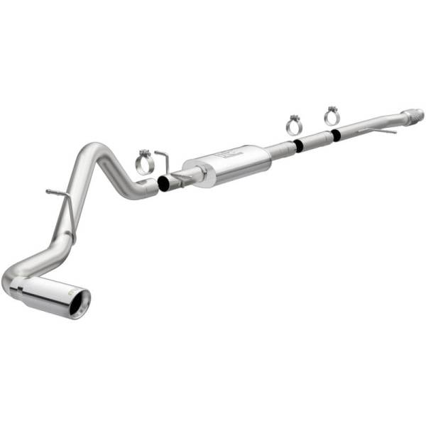 Magnaflow - MagnaFlow 2019 Chevy Silverado 1500 V8 5.3L / V6 4.3L Street Series Cat-Back Exhaust w/ Polished Tip - 19469