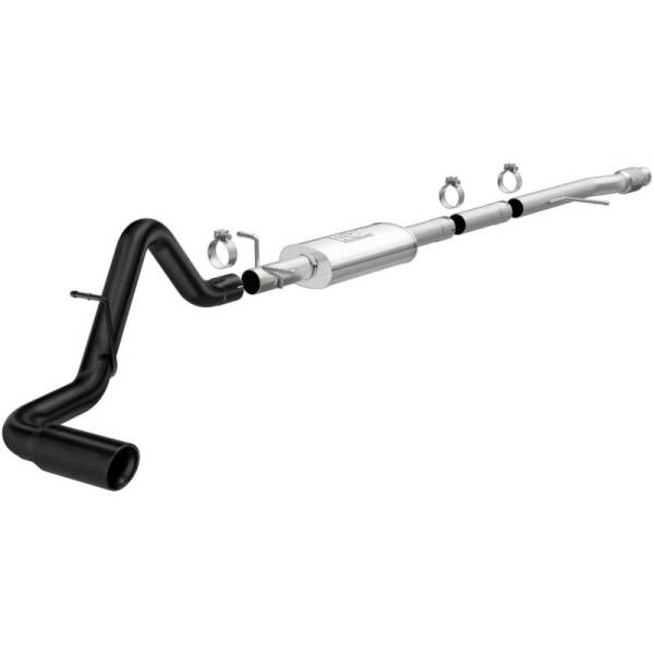 Magnaflow - MagnaFlow 2019 Chevy Silverado 1500 V8 5.3L / V6 4.3L Street Series Cat-Back Exhaust w/ Black Tip - 19470