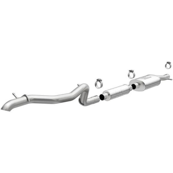 Magnaflow - MagnaFlow 12-18 Jeep Wrangler 2.5in Overland Series Cat-Back Exhaust - 19539