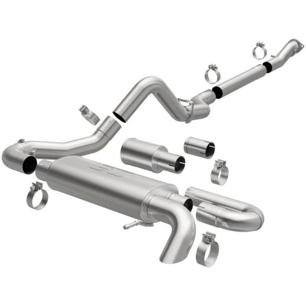 Magnaflow - Magnaflow 21-22 Ford Bronco L4 2.3L Overland Series Cat-Back Exhaust - 19556