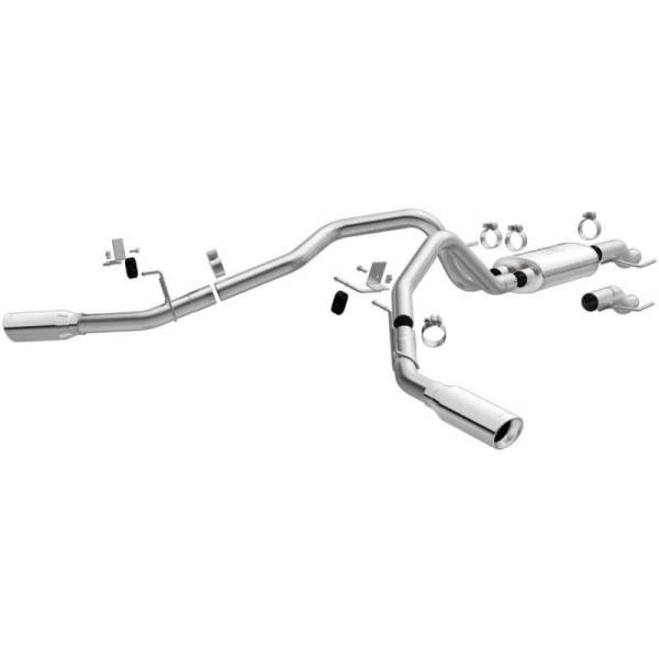 Magnaflow - Magnaflow 15-21 Ford F-150 Street Series Cat-Back Performance Exhaust System- Dual Polished Tips - 19564