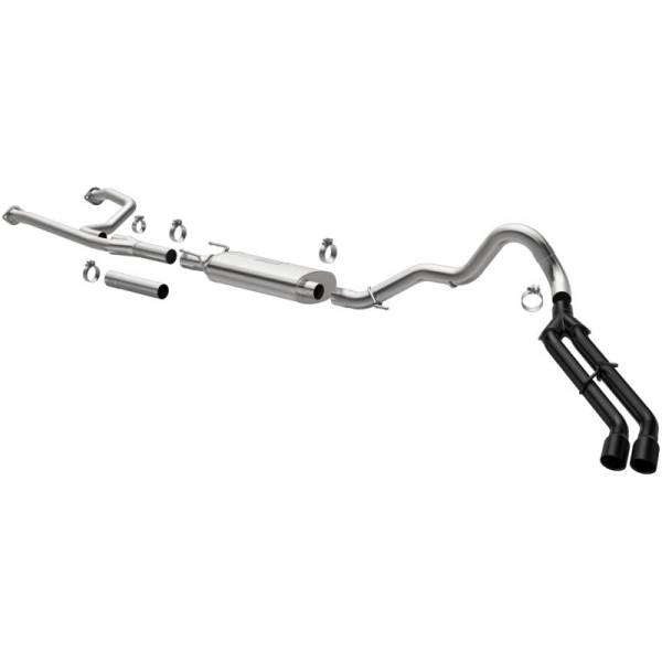 Magnaflow - MagnaFlow 22+ Toyota Tundra Street Series 3in Dual Driver Side Rear Cat-Back Exhaust - 19603