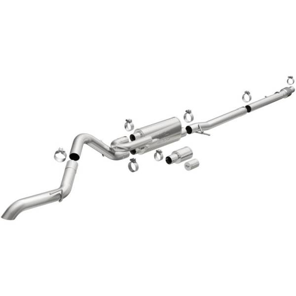 Magnaflow - MagnaFlow 19-22 Ford Ranger Overland Series 3in Single Straight Driver Side Rear Cat-Back Exhaust - 19605