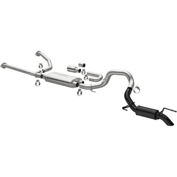 Magnaflow - MagnaFlow 2023 Toyota Sequoia Overland Series Black Axle-Back Exhaust - 19625