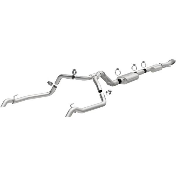 Magnaflow - MagnaFlow 19-23 Chevy Silverado 1500 19-23 GMC Sierra 1500 Overland Cat-Back Exhaust - 19626