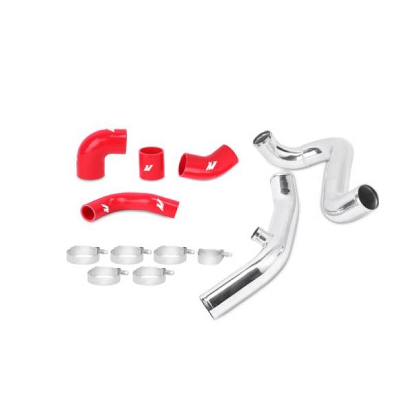 Mishimoto - Mishimoto Mitsubishi Lancer Evolution 7/8/9 Red Upper Intercooler Pipe Kit - MMICP-EVO-01URD