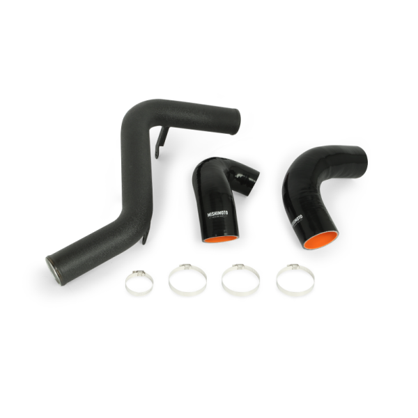 Mishimoto - Mishimoto 2013+ Ford Focus ST Hot Side Intercooler Pipe Kit - Wrinkle Black - MMICP-FOST-13HWBK