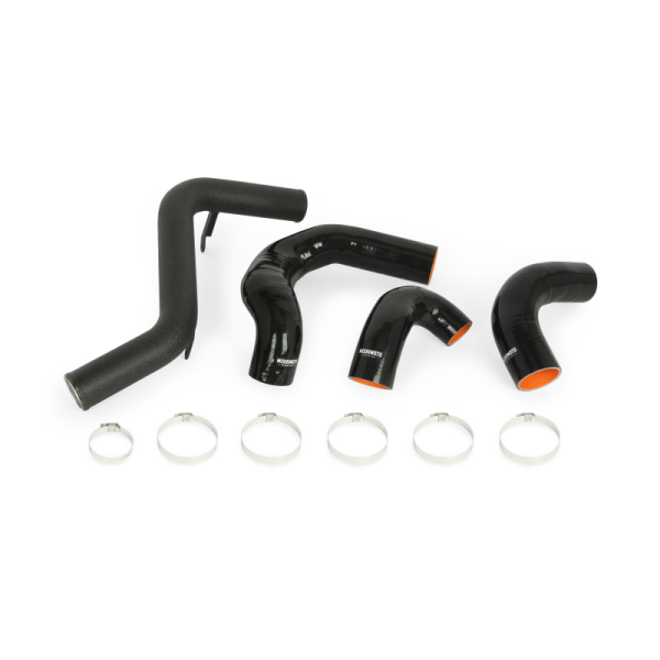 Mishimoto - Mishimoto 2013+ Ford Focus ST Intercooler Pipe Kit - Wrinkle Black - MMICP-FOST-13KWBK