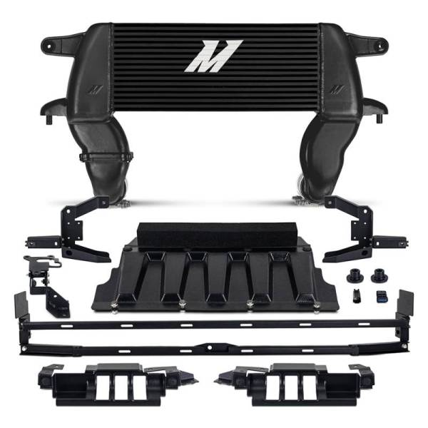 Mishimoto - Mishimoto 21+ Ford Bronco High Mount Intercooler Kit - Black - MMINT-BR-21HBK