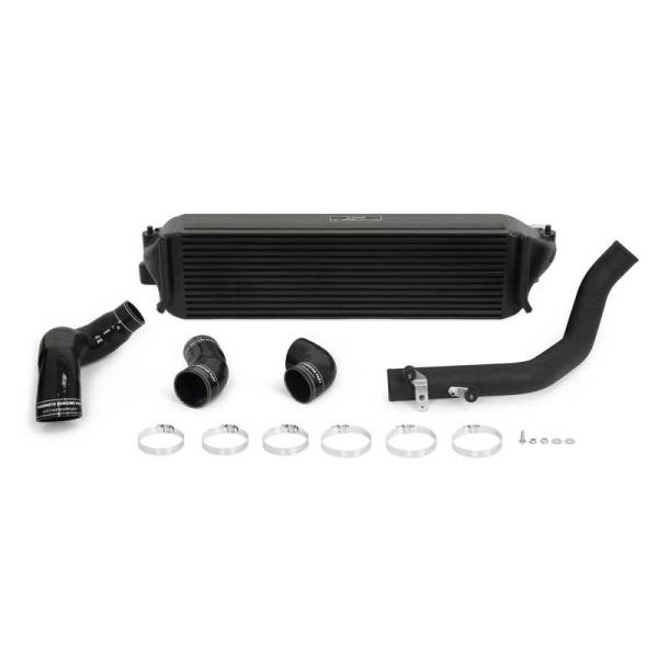 Mishimoto - Mishimoto 2017+ Honda Civic Type R Intercooler Kit - Black Intercooler Black Pipes - MMINT-CTR-17KBKWBK