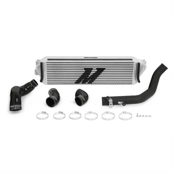 Mishimoto - Mishimoto 2017+ Honda Civic Type R Performance Intercooler Kit - Silver Core Black Piping - MMINT-CTR-17KSLWBK