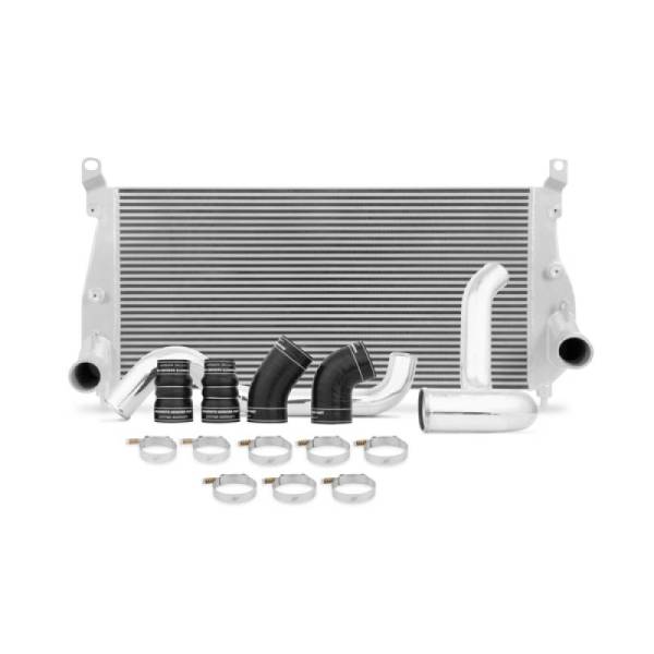 Mishimoto - Mishimoto 02-04.5 Chevrolet 6.6L Duramax Intercooler Kit w/ Pipes (Silver) - MMINT-DMAX-02KSL