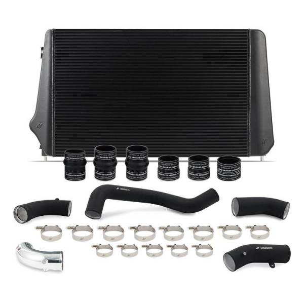 Mishimoto - Mishimoto 17-19 GM L5P Duramax Intercooler Kit - Black w/ WBK Pipes - MMINT-DMAX-17KBKBK