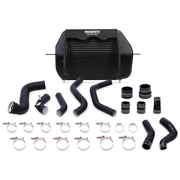 Mishimoto - Mishimoto 2011-2014 Ford F-150 EcoBoost Black Intercooler w/ Black Pipes - MMINT-F150-11KBBK