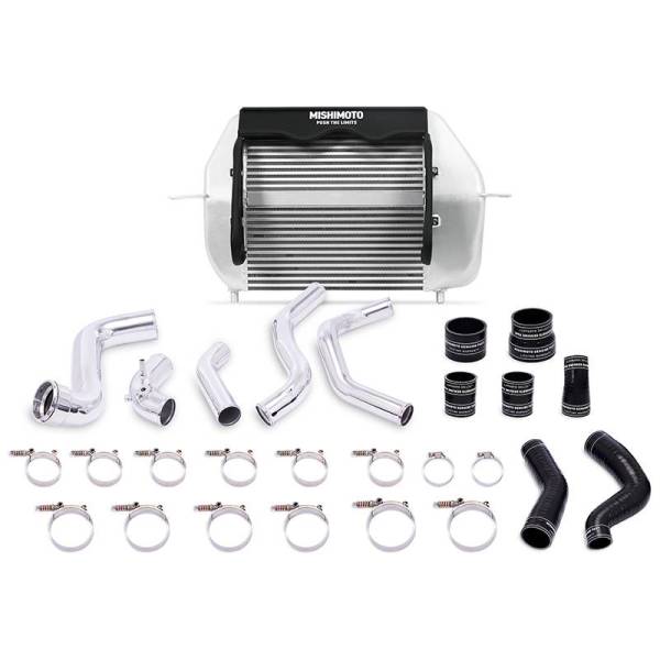 Mishimoto - Mishimoto 2011-2014 Ford F-150 EcoBoost Silver Intercooler w/ Polished Pipes - MMINT-F150-11KPSL