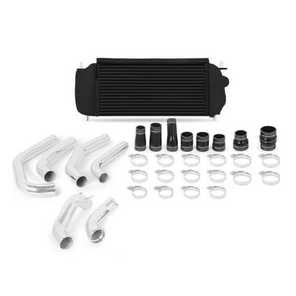 Mishimoto - Mishimoto 15-17 Ford F-150 EcoBoost 2.7L Black Performance Intercooler Kit w/ Polished Pipes - MMINT-F27T-15KPBK