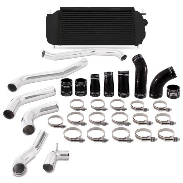 Mishimoto - Mishimoto 2017+ Ford F150 3.5L EcoBoost Performance Intercooler Kit - Black Cooler Polished Pipes - MMINT-F35T-17KPBK