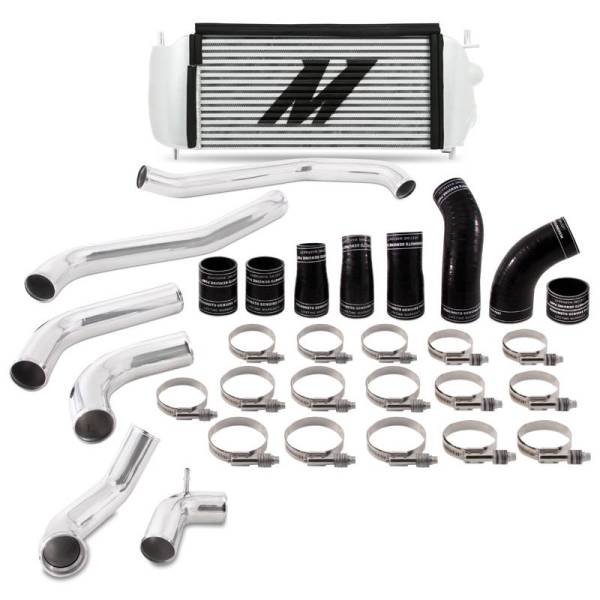 Mishimoto - Mishimoto 2017+ Ford F150 3.5L EcoBoost Performance Intercooler Kit - Silver Cooler Polished Pipes - MMINT-F35T-17KPSL